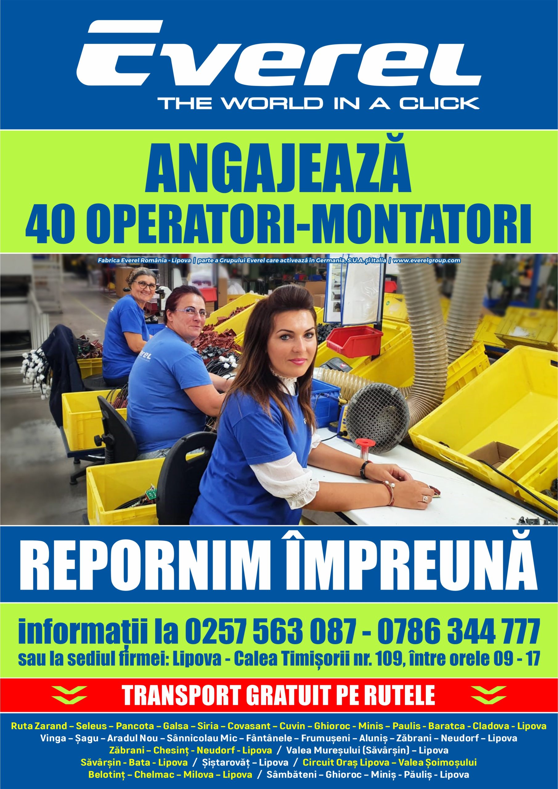 Everel angajează