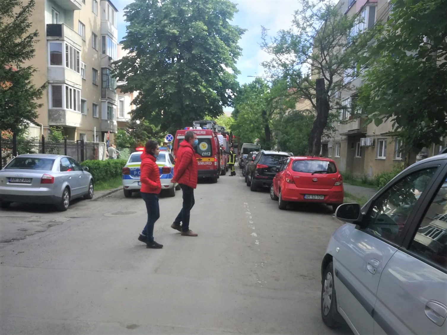 Femeie moartă în incendiu, în municipiul Arad