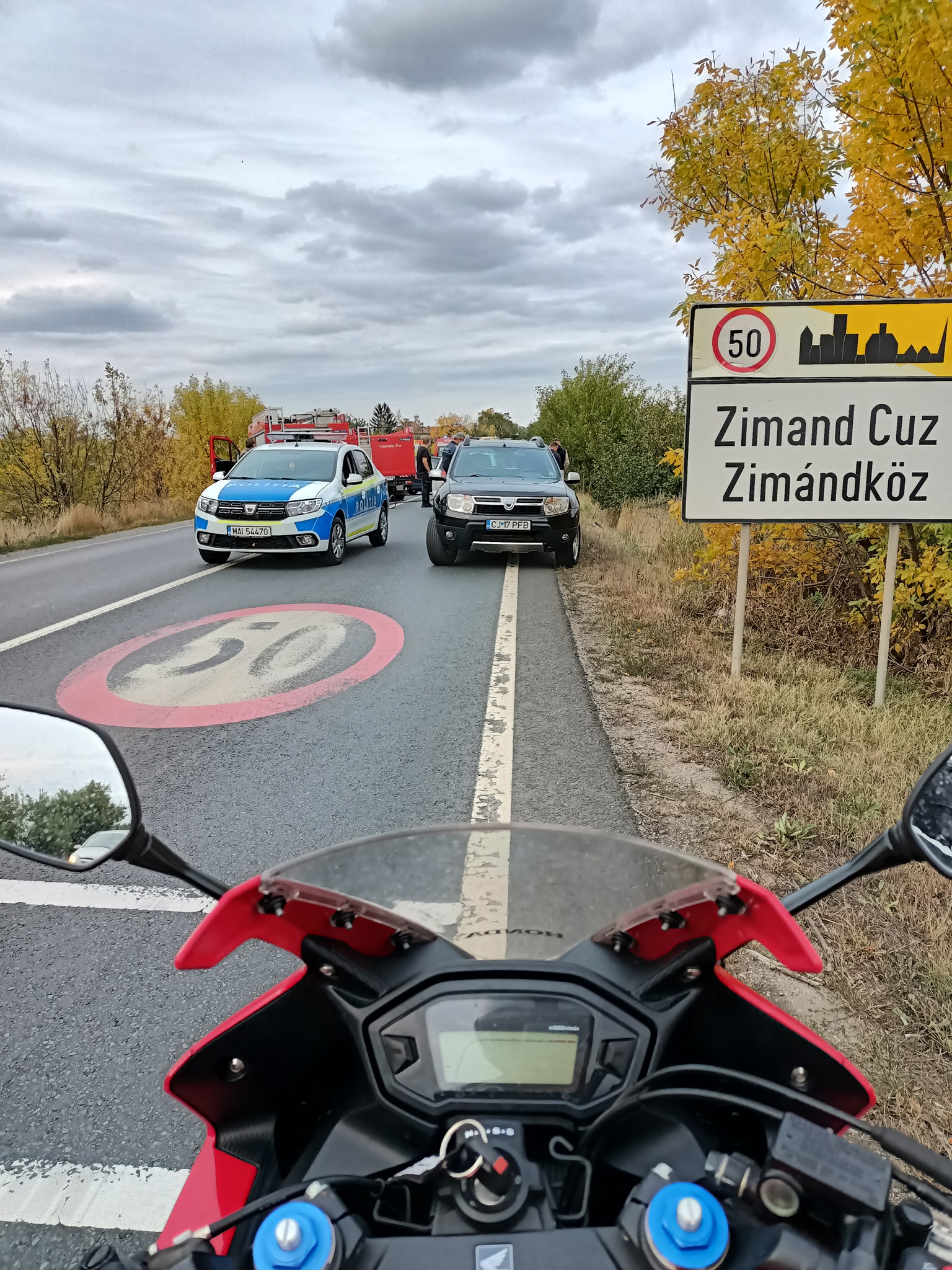 Accident rutier la Zimand Cuz. O persoană este încarcerată