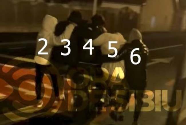 Exercițiu de echilibristică: Șase tineri, filmați mergând pe un scuter ținându-se reciproc. Motivul pentru care Poliția nu-i poate sancționa