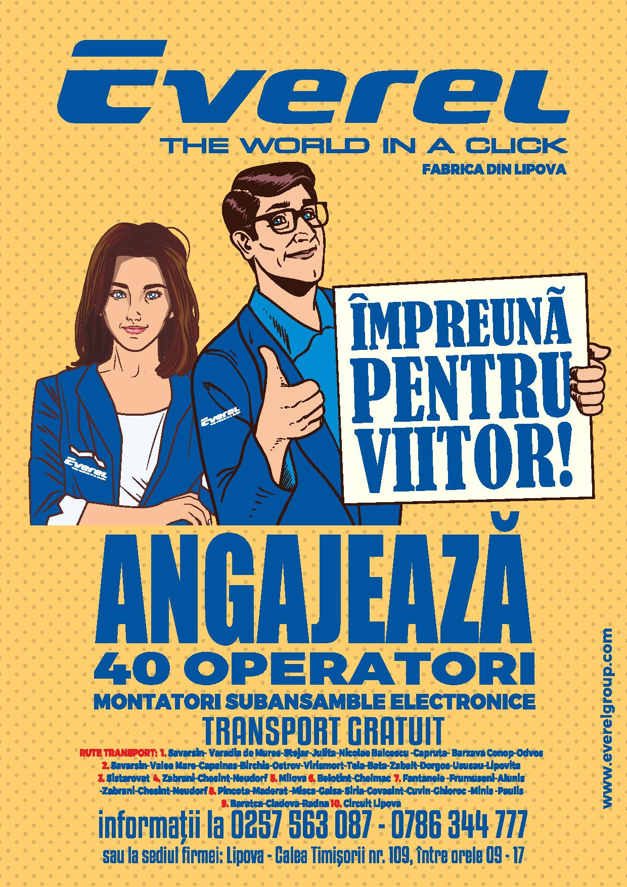 EVEREL ANGAJEAZA