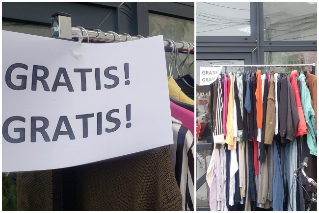 Haine gratis pentru arădeni!