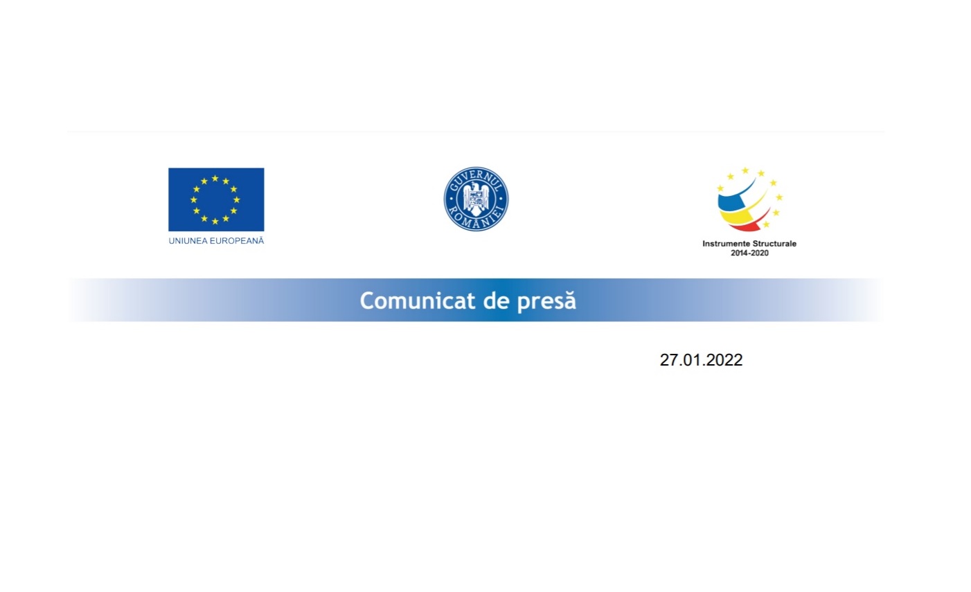 Comunicat de presă