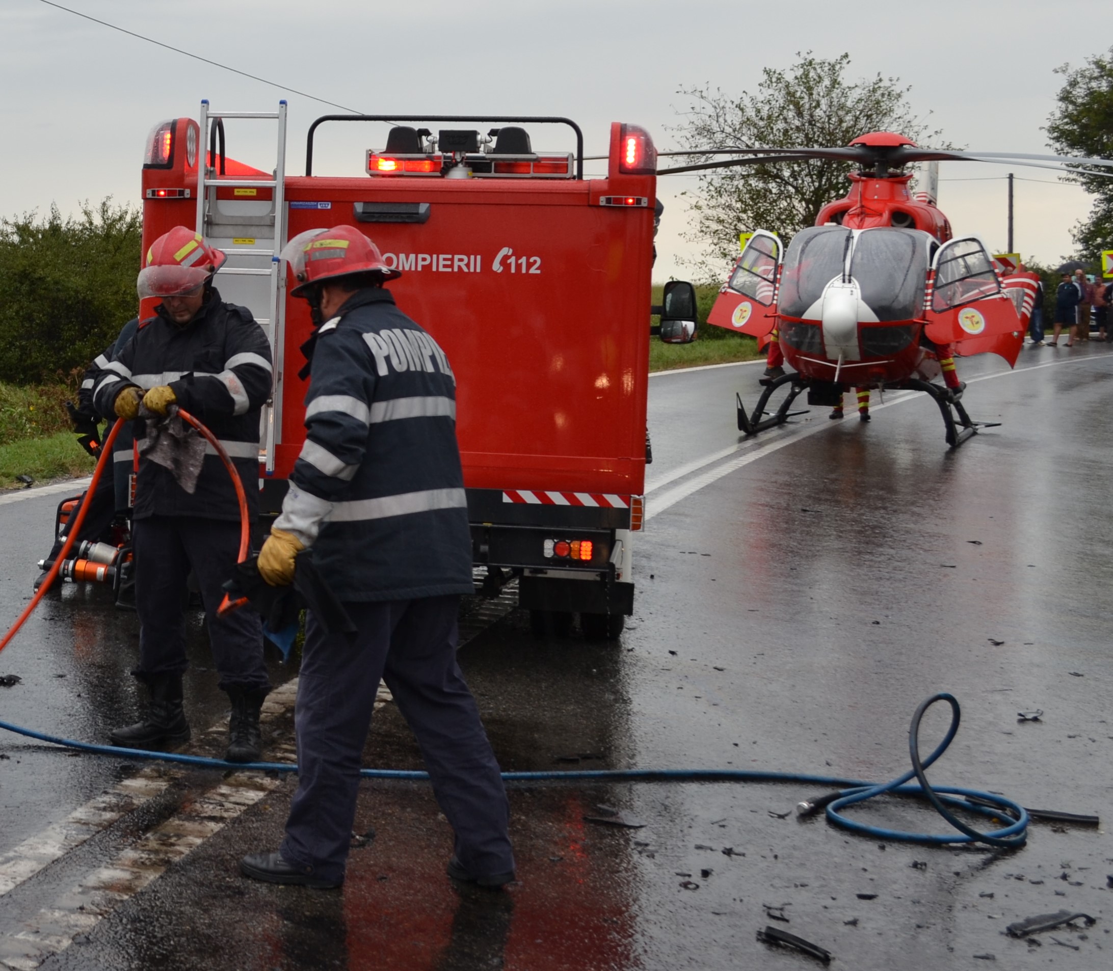 Accident grav între Aluniş şi Zăbrani