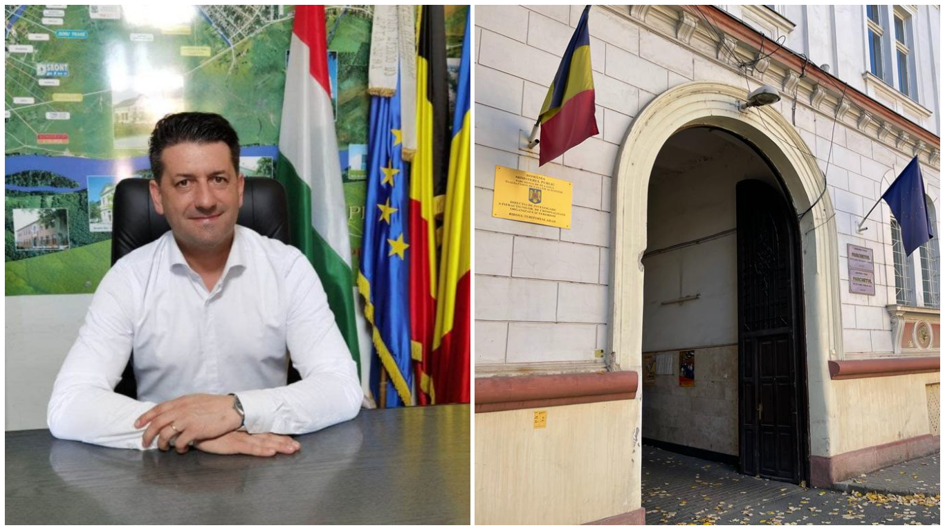 Primarul orașului Pecica, reținut pentru 24 de ore