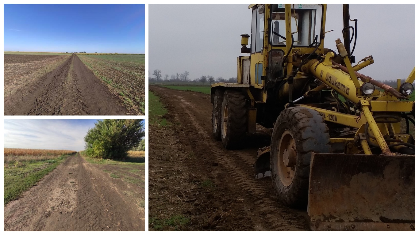 Asfalt pe drumurile agricole din Nădlac