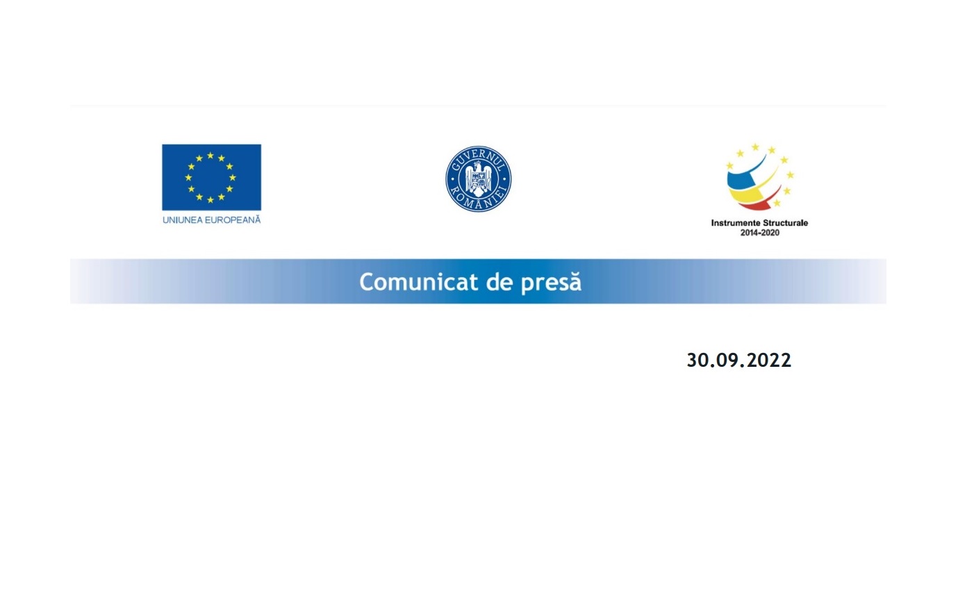 Comunicat de presă