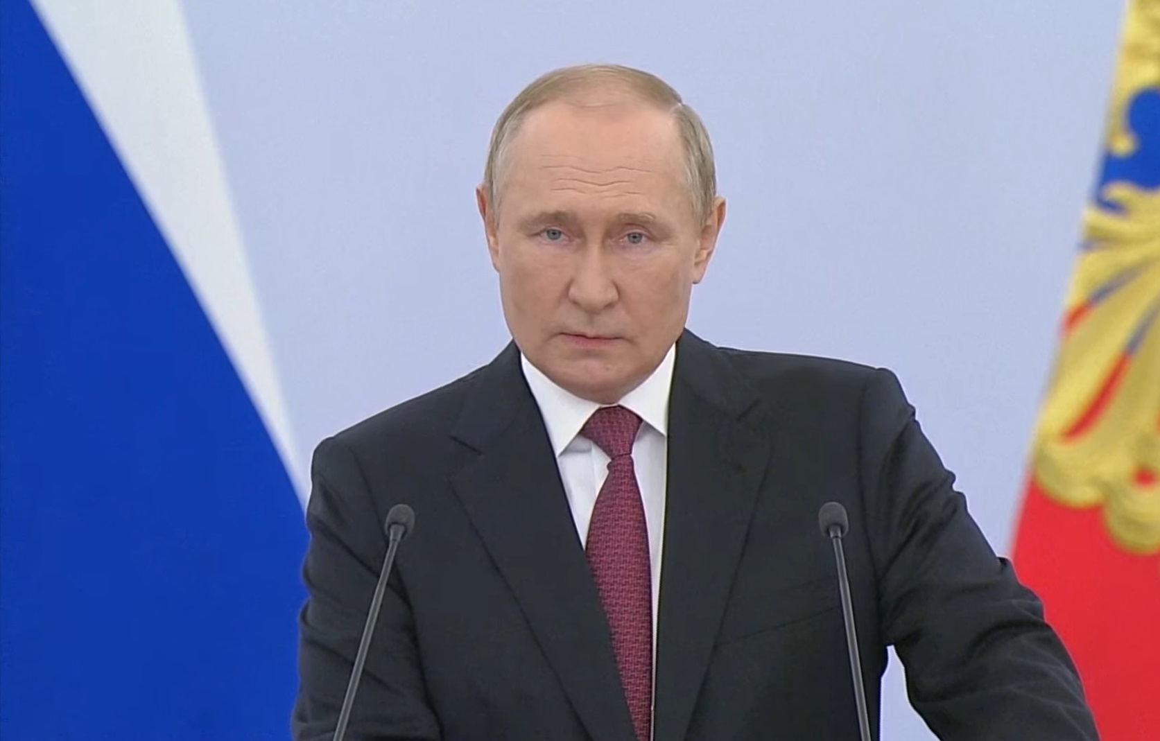 Vladimir Putin anunță anexarea teritoriilor ucrainene ocupate