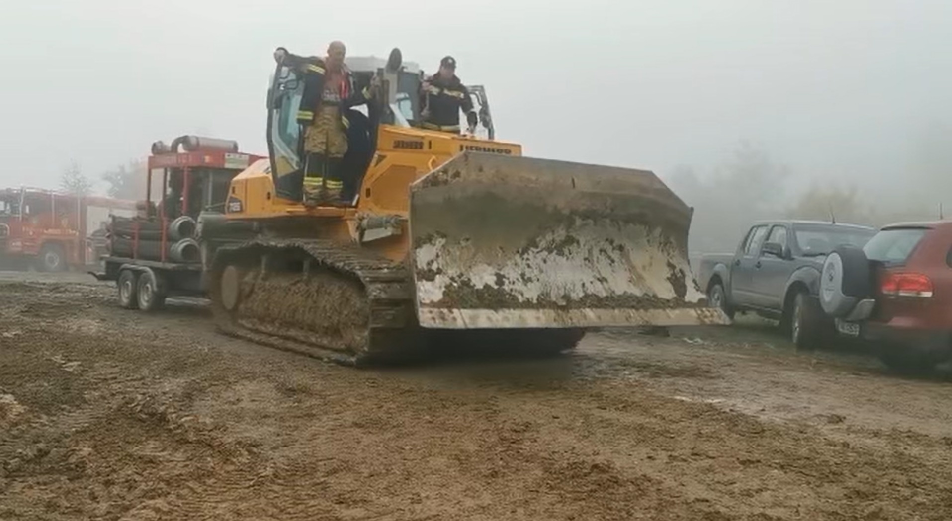 A început evacuarea apei din lacul Tăul Mare, după ce a fost sesizată o avarie la baraj