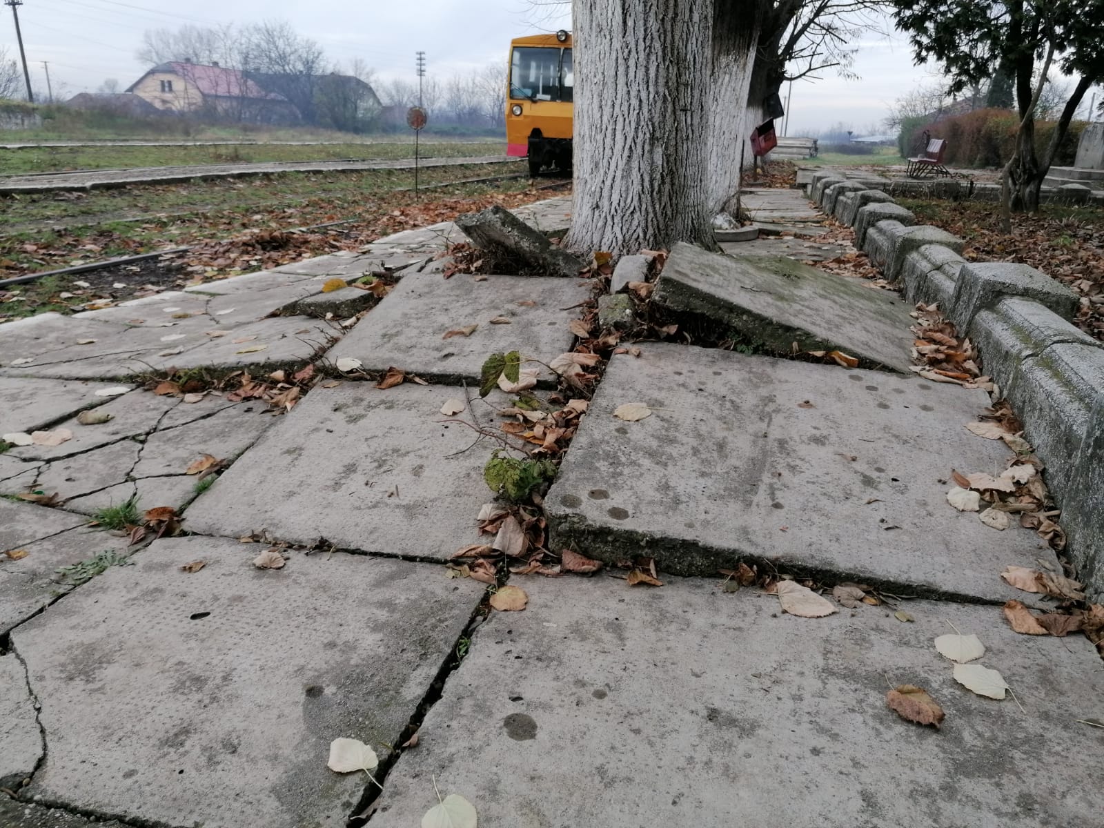 FOTO | Dezastrul din Gara Sebiș