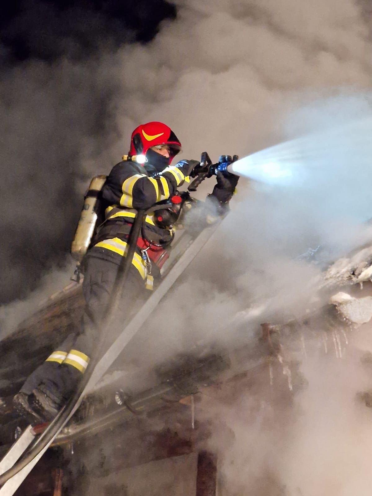 Incendiu la școala din Chișineu-Criș