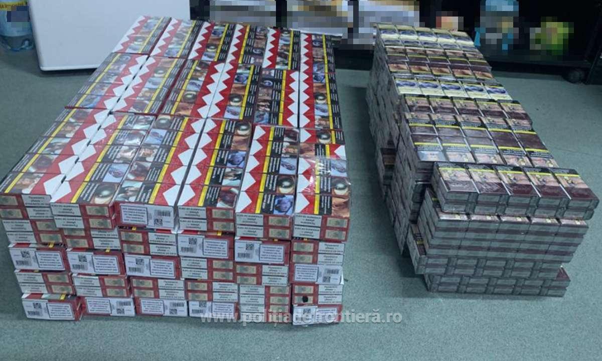 Aradul, campion la țigări de contrabandă confiscate