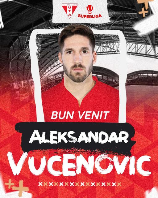 Vucenovic întărește ofensiva echipei UTA