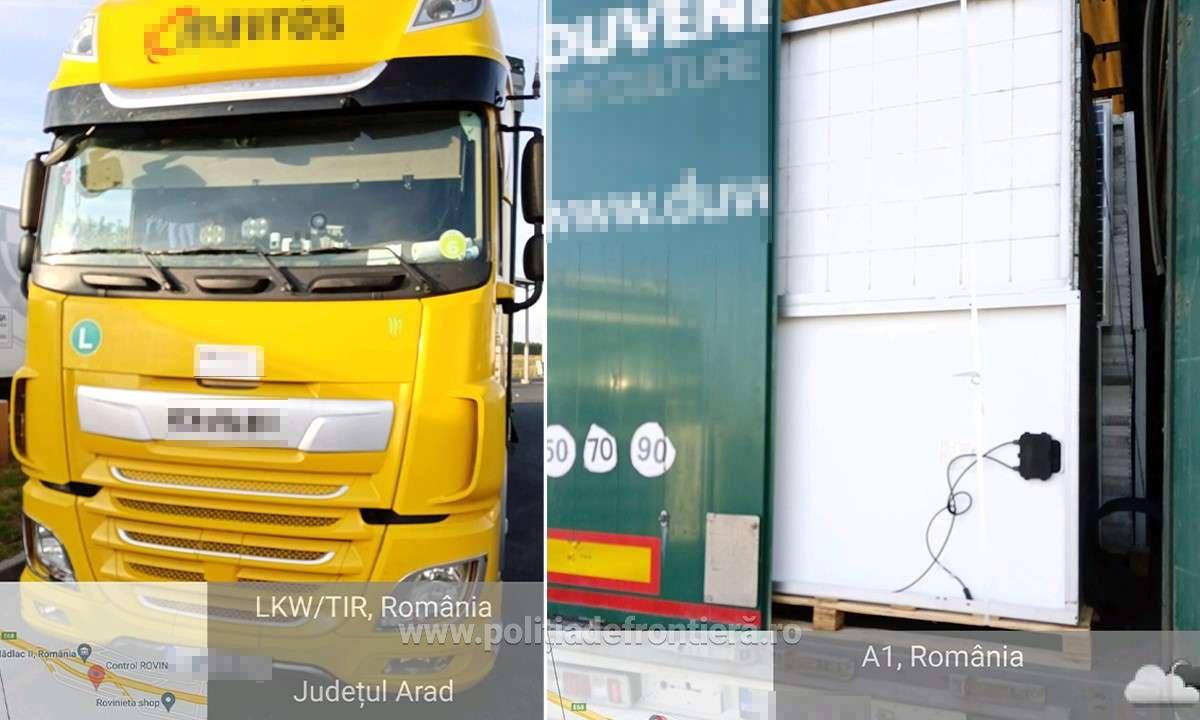 Compresoare uzate și panouri fotovoltaice din Germania și Italia, oprite la Nădlac II