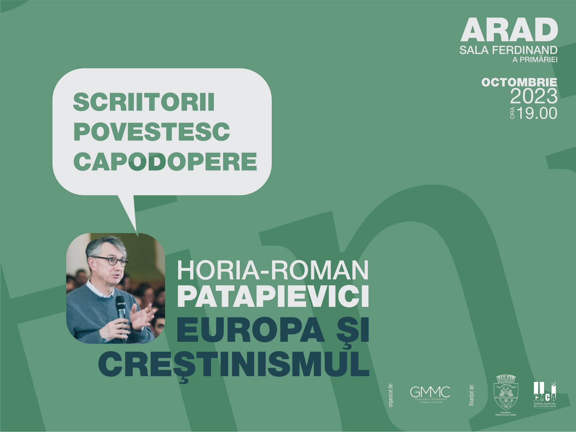 Un nou sezon în care „Scriitorii povestesc capodopere”