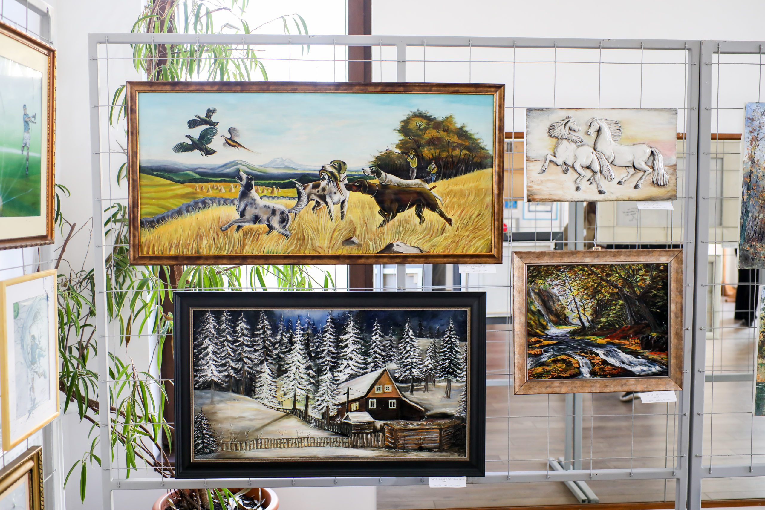FOTO | Expoziţie de pictură, la Nădlac