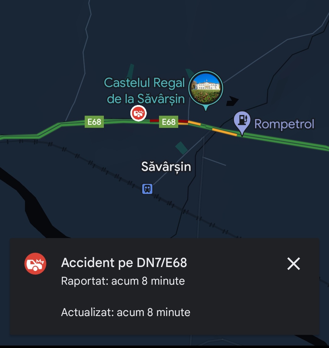 Accident cu două victime încarcerate, la Săvârșin 