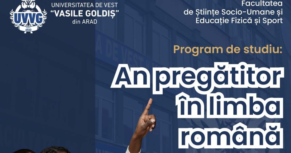 ura lansează un nou program de masterat în domeniul... Un nou program de studiu la UVVG - ARADON