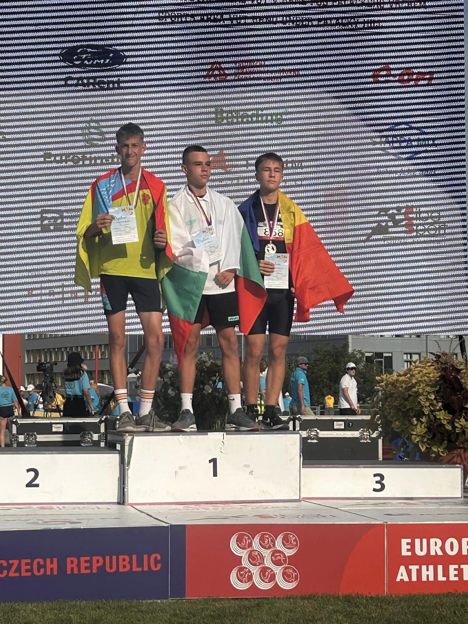 Bronz pentru Ianis Olteanu la European Kids Athletics Games