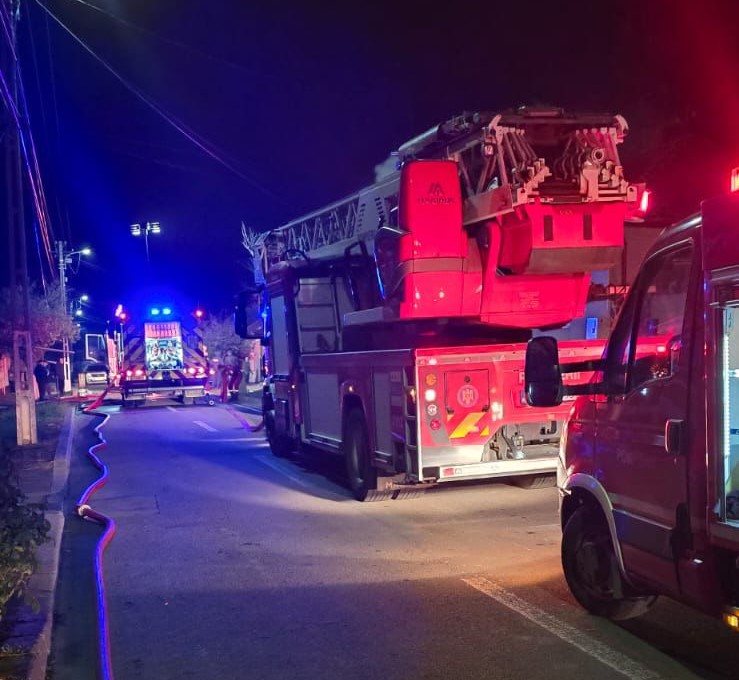 Incendiu devastator la o casă din Pecica