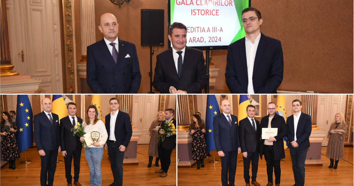 19 premii la Gala Clădirilor Istorice din 2024 – un record remarcabil