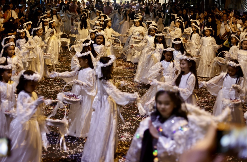 Catholics observe Easter Sunday in the Philippines