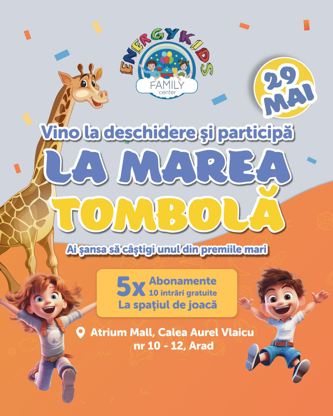 Deschidere Energy Kids