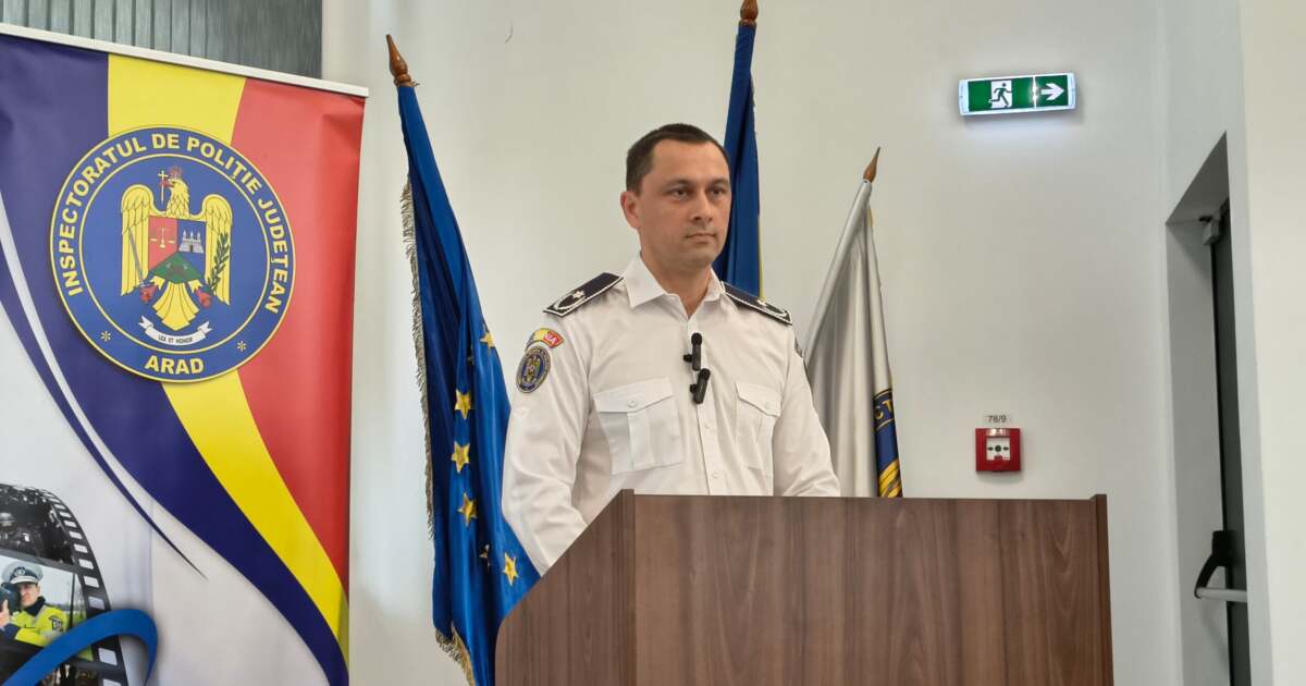 Numărul infracțiunilor a scăzut în Arad: raportul poliției pentru începutul anului 2025