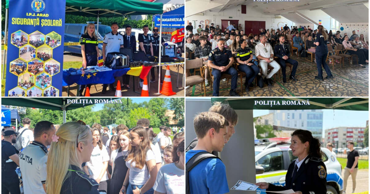 Acțiune extinsă de prevenire desfășurată în Ineu