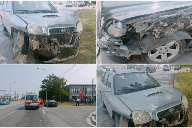 Accident rutier Calea Zimandului Arad