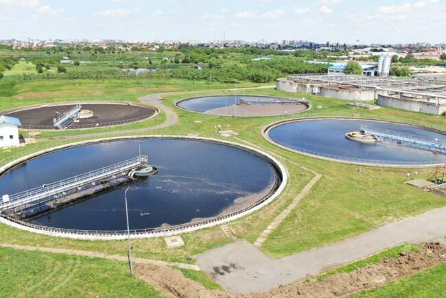 Stația de epurare din Arad