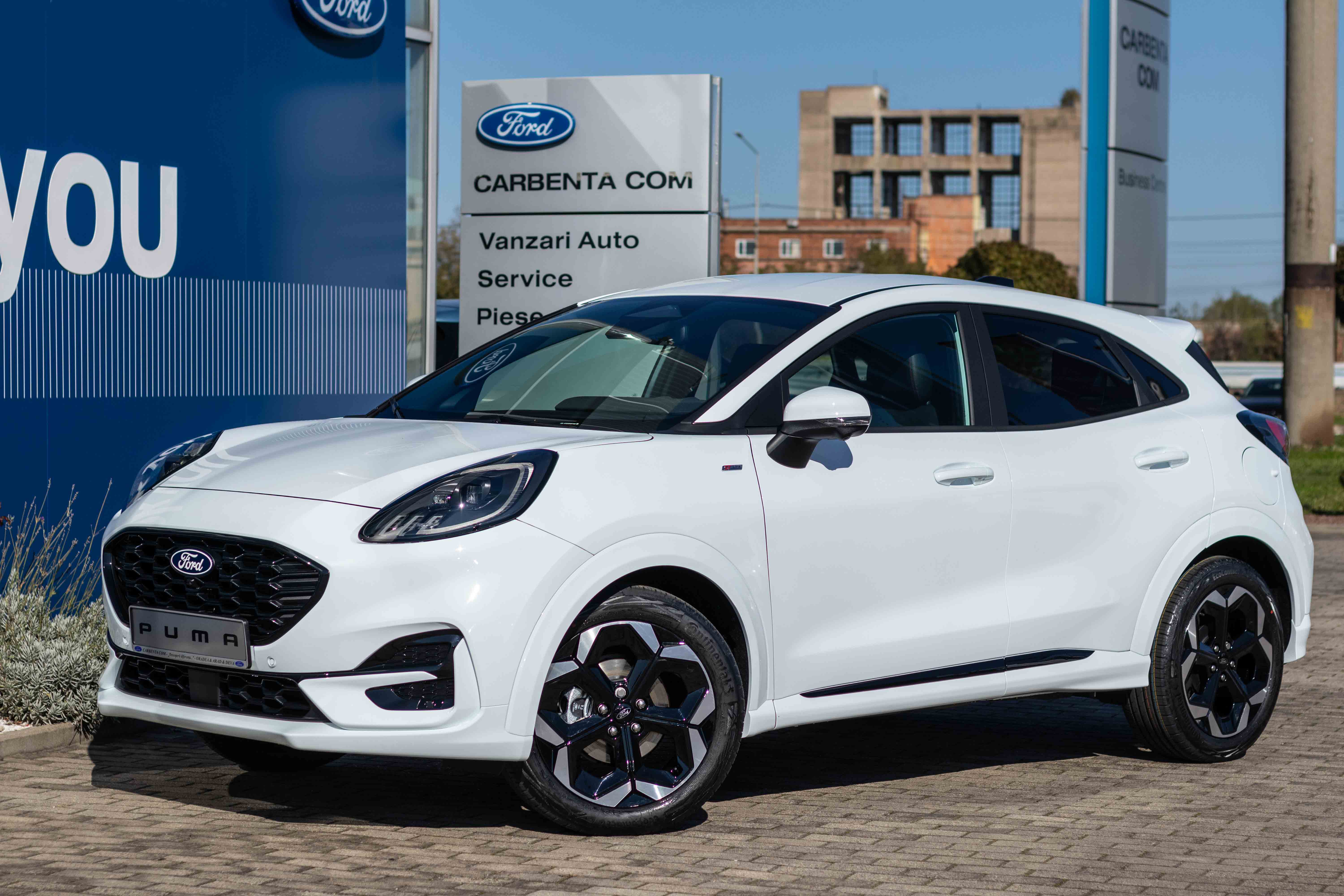 PUMA MCA ST-LINE X 1.0 ECOBOOST mHEV 125 CP A7 DCT ASISTENTA SOFERLED MATRIX FROZEN WHITE-3
